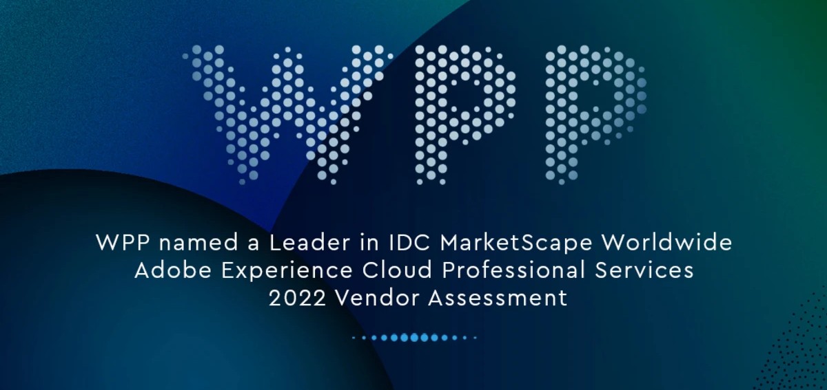 WPP Group - Leader in the latest IDC MarketScape